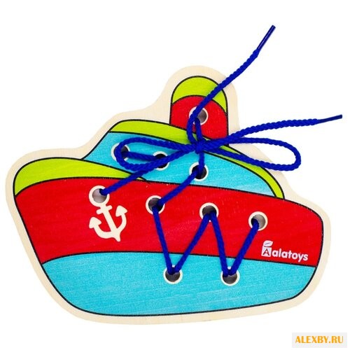 Шнуровка Alatoys Кораблик ШН39