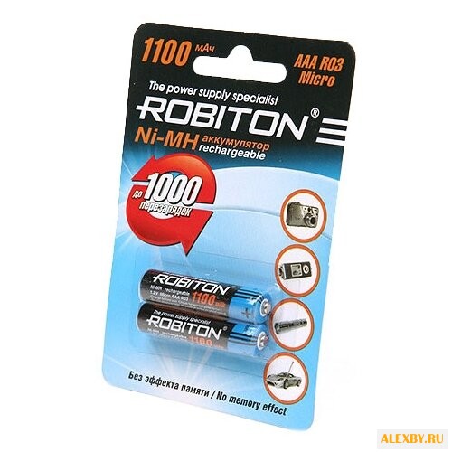 Аккумулятор AAA Ni-Mh 1100 мА·ч