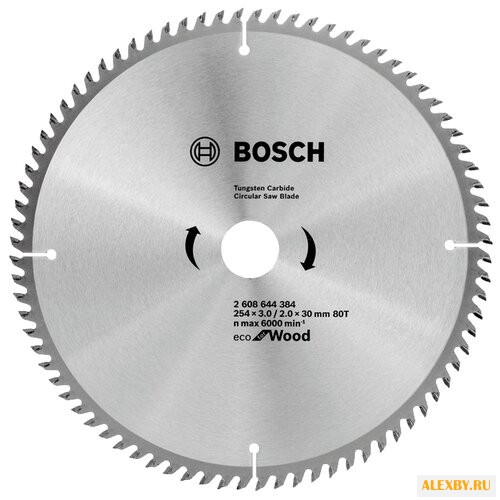 Пильный диск BOSCH Eco Wood