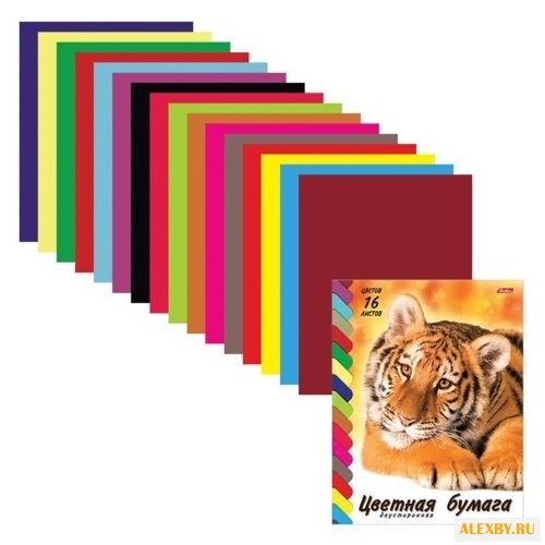 Цветная бумага VK Тигр Hatber