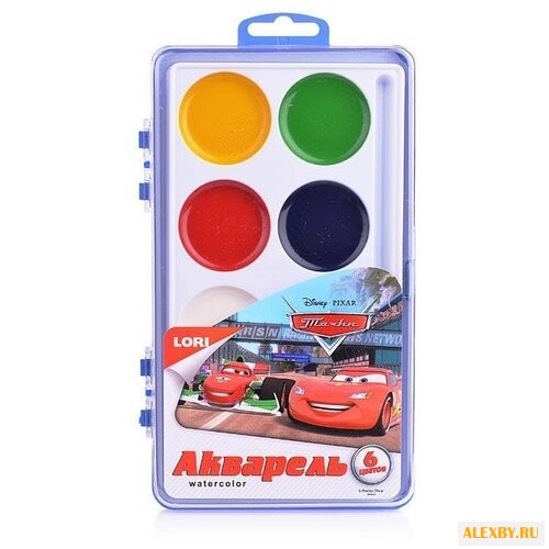 LORI Акварельные краски Тачки 6