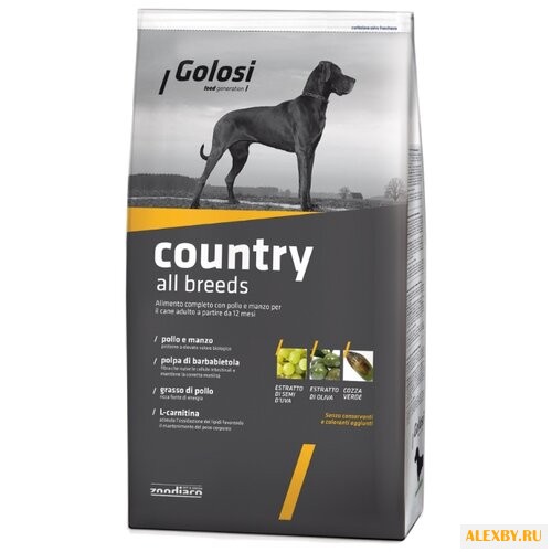 Корм для собак Golosi Country