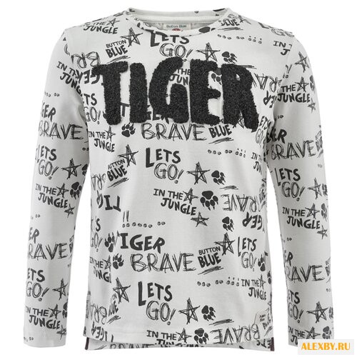 Лонгслив Button Blue