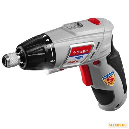 Аккумуляторная отвертка ЗУБР