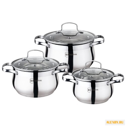 Набор кастрюль Rainstahl
