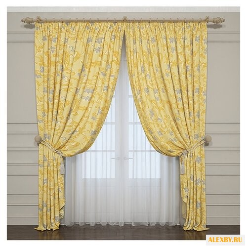 Фотошторы Сирень Классика 2 на