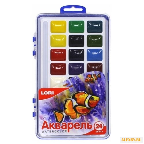 LORI Акварельные краски 24
