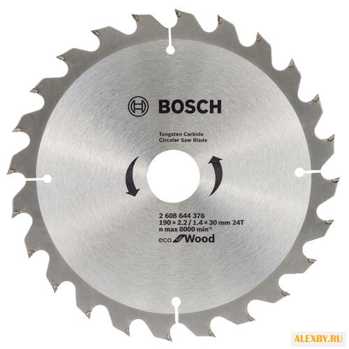 Пильный диск BOSCH Eco Wood