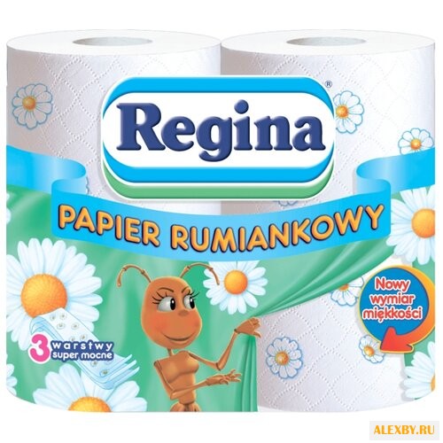 Туалетная бумага Regina Ромашка