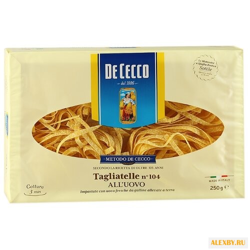 De Cecco Макароны Tagliatelle
