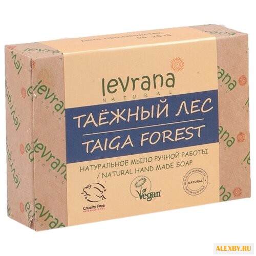 Мыло кусковое Levrana Таежный