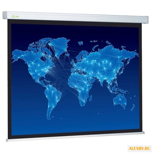 Рулонный матовый белый экран