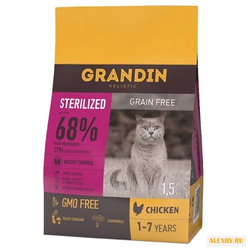 Корм для кошек Grandin