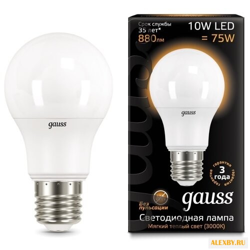 Лампа светодиодная gauss LED