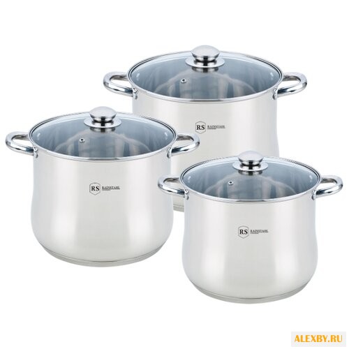 Набор кастрюль Rainstahl