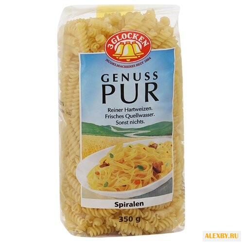 3 Glocken Макароны Genuss Pur