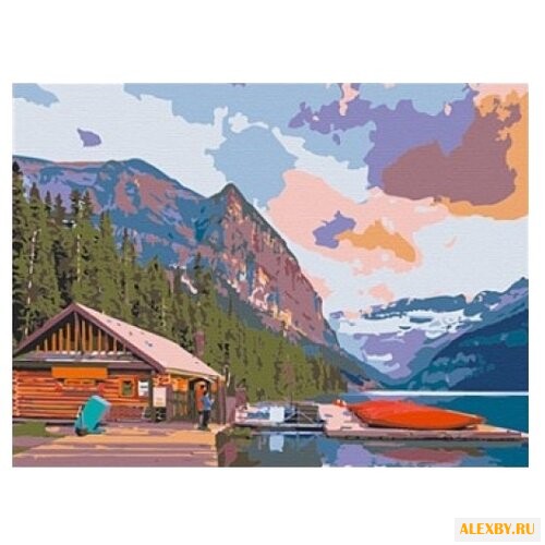 Рыжий кот Картина по номерам