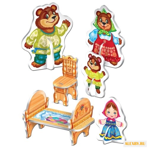 Набор пазлов Русский стиль 3D