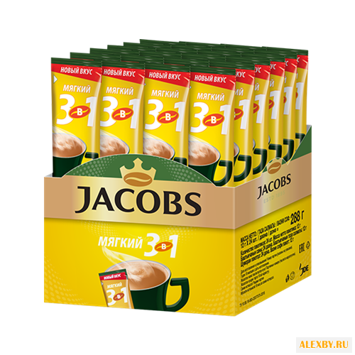 Растворимый кофе Jacobs 3 в 1