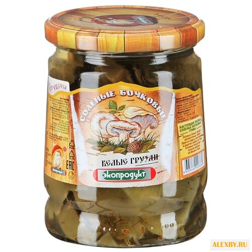 Грузди Экопродукт соленые