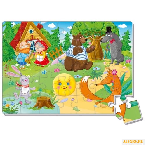 Пазл Vladi Toys Колобок