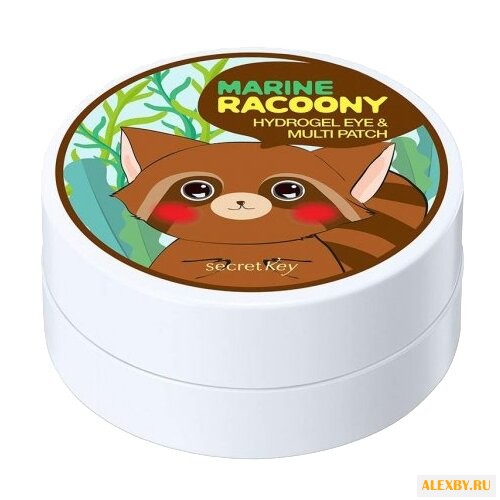 Secretkey Патчи Marine Racoony