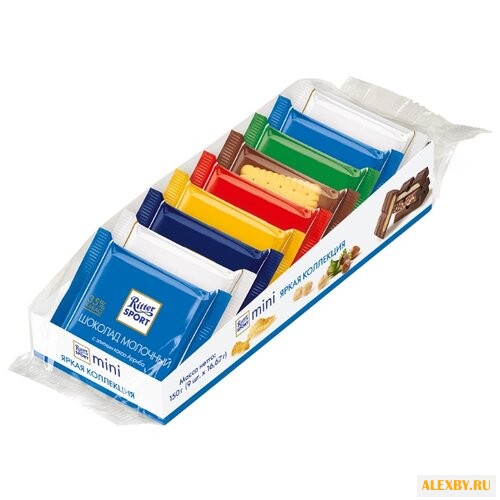 Шоколад Ritter Sport mini Яркая
