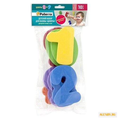 Набор для ванной Paterra Цифры