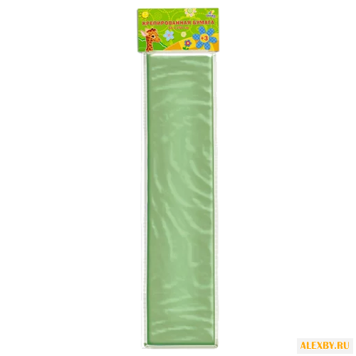 Цветная бумага крепированная