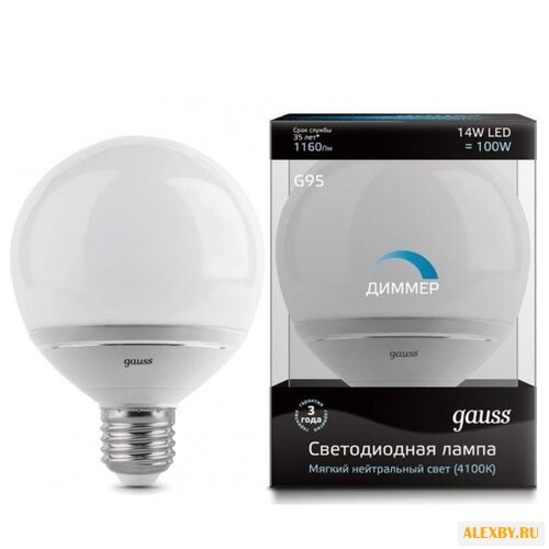 Лампа светодиодная gauss LED