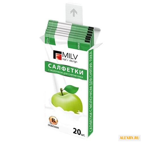 MILV Салфетки с молочком для