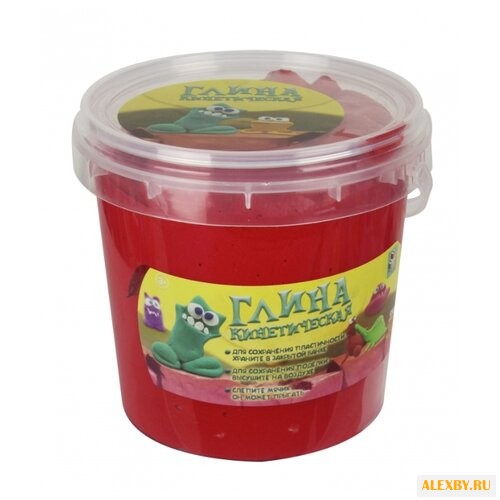 Полимерная глина 1 TOY красная