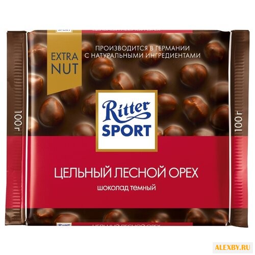 Шоколад Ritter Sport Extra Nut