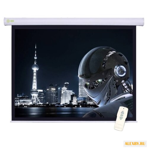 Рулонный матовый белый экран