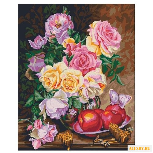 Мосфа Картина по номерам Розы и