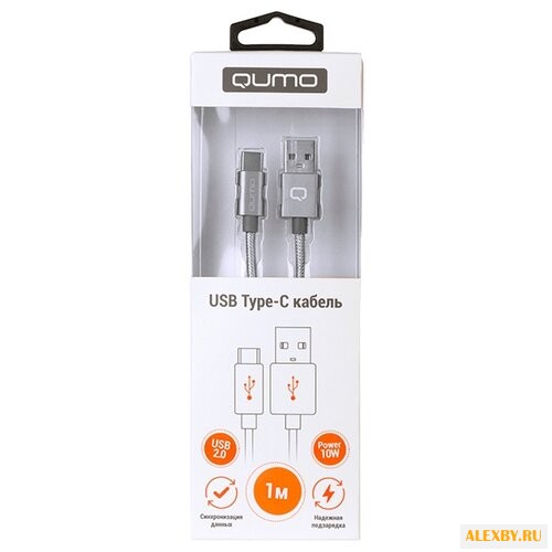 Кабель Qumo USB - USB Type-C