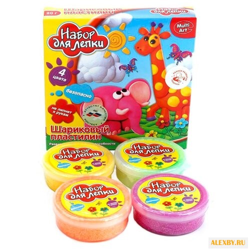 Шариковый пластилин Multiart