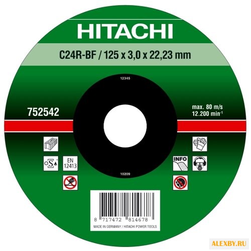 Диск отрезной 125x3x22.23