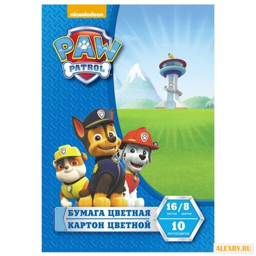 Набор цветного картона и