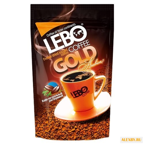Кофе растворимый Lebo Gold пакет