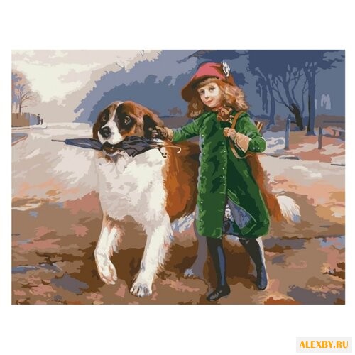 Рыжий кот Картина по номерам