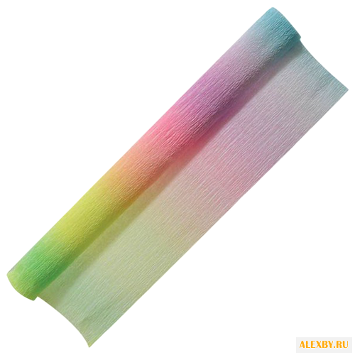 Цветная бумага крепированная