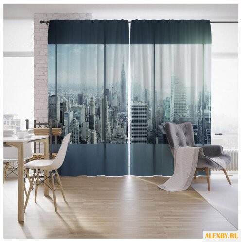 Фотошторы JoyArty Мегаполис за