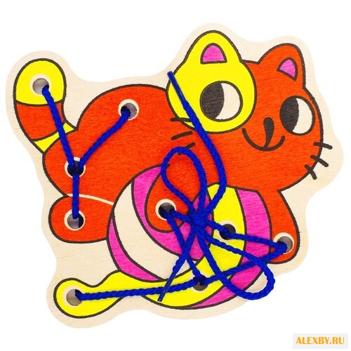 Шнуровка Alatoys Кот ШН04