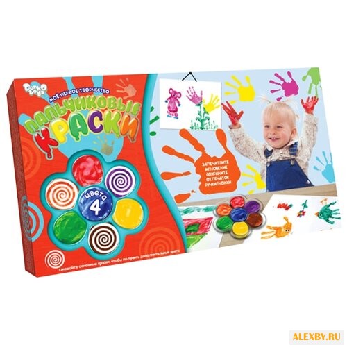 Danko Toys Пальчиковые краски