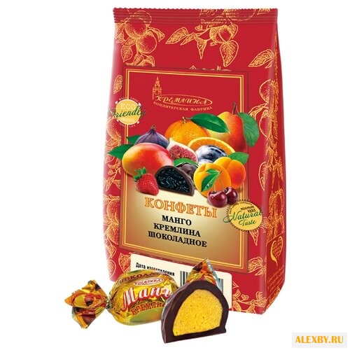 Конфеты Кремлина манго в шоколаде