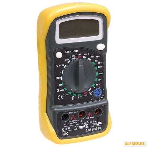 Мультиметр IEK Master MAS838L