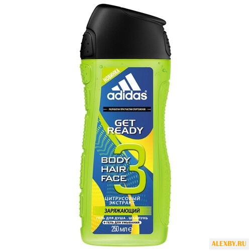 Гель для душа и шампунь Adidas