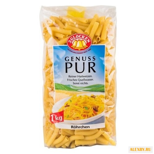 3 Glocken Макароны Genuss Pur