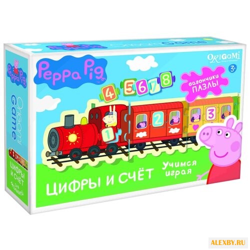Пазл Origami Peppa Pig